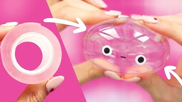 how to make nano tape bubbles