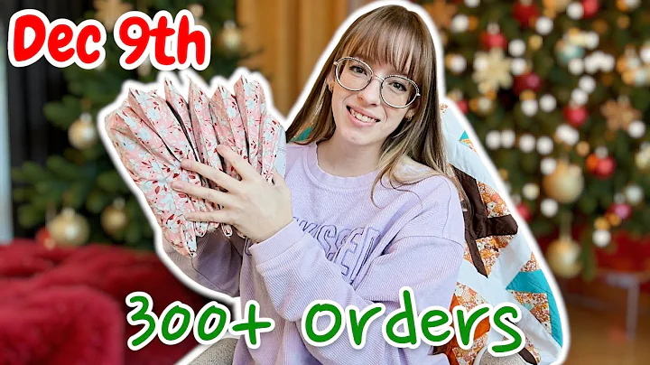 The One Where They Pack Orders | PassioKnit Vlogmas 2025 Day 9