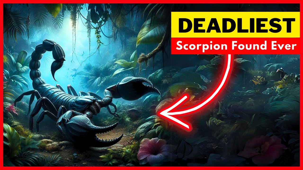 Most Deadly Scorpion Ever Found on Earth Exotic insects you won't