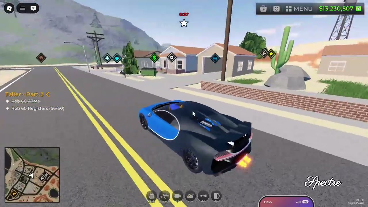 Day 2 Pt.5 Roblox Wanted Jewelry Store Update Gameplay [Mic-Off]