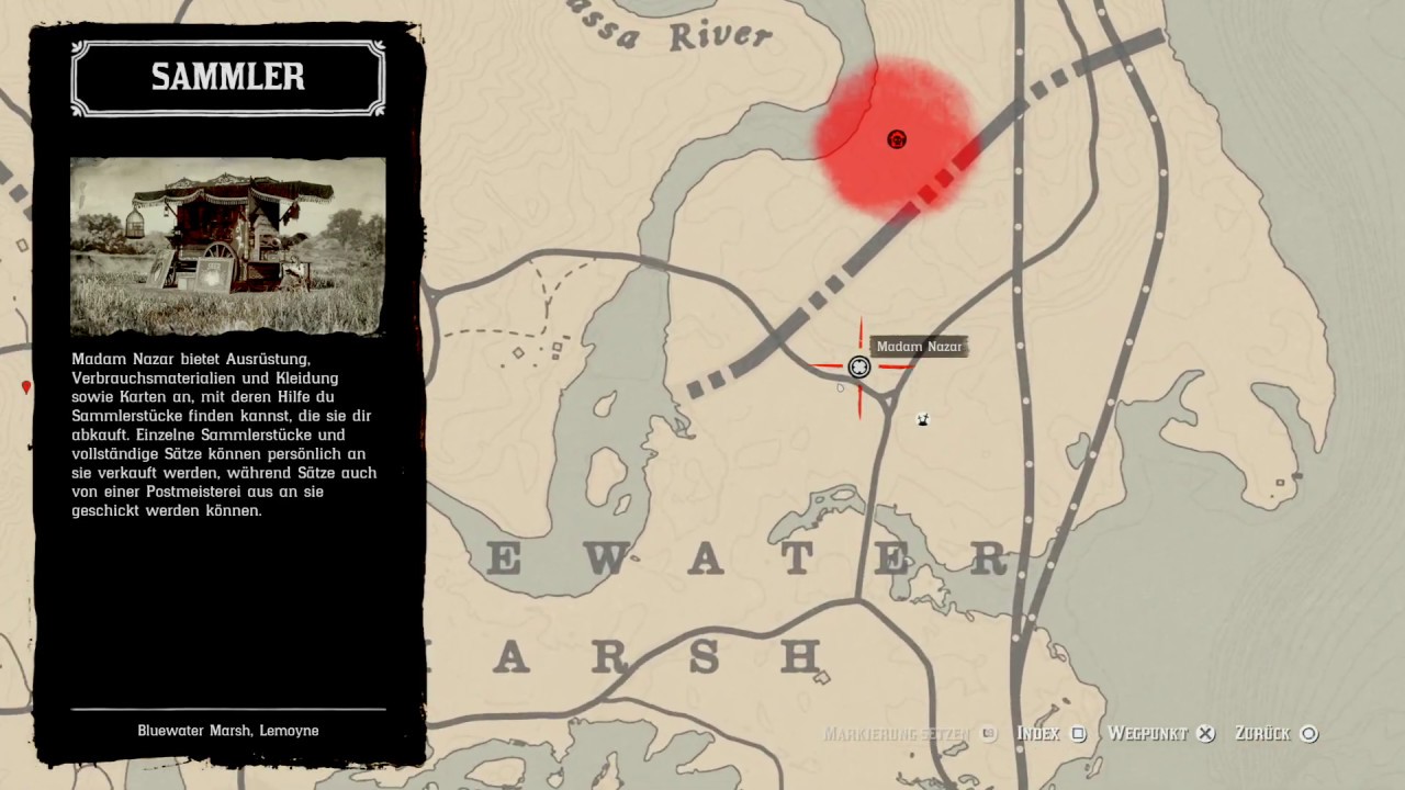 Red Dead Online Madam Nazar Location 12.12.2019 / it's Bluewater