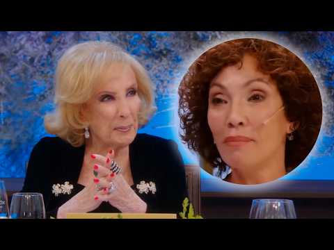 Conmovida, Mirtha recordó el paso de Ernestina Pais por la #mesaza, donde ella habló de su adicción
