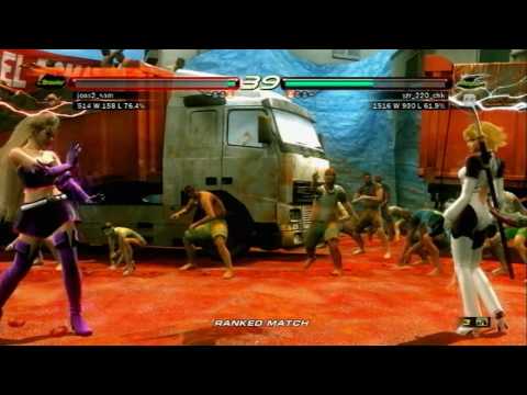 Tekken 6 PS3 Online - Alisa (jonx2_sam) vs. Lili (...
