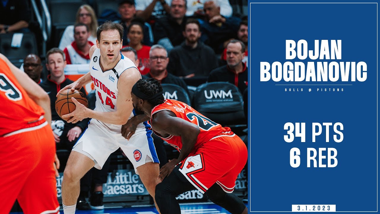 Jazz Forward Bojan Bogdanovic Hits Consecutive Threes Against Grizzlies