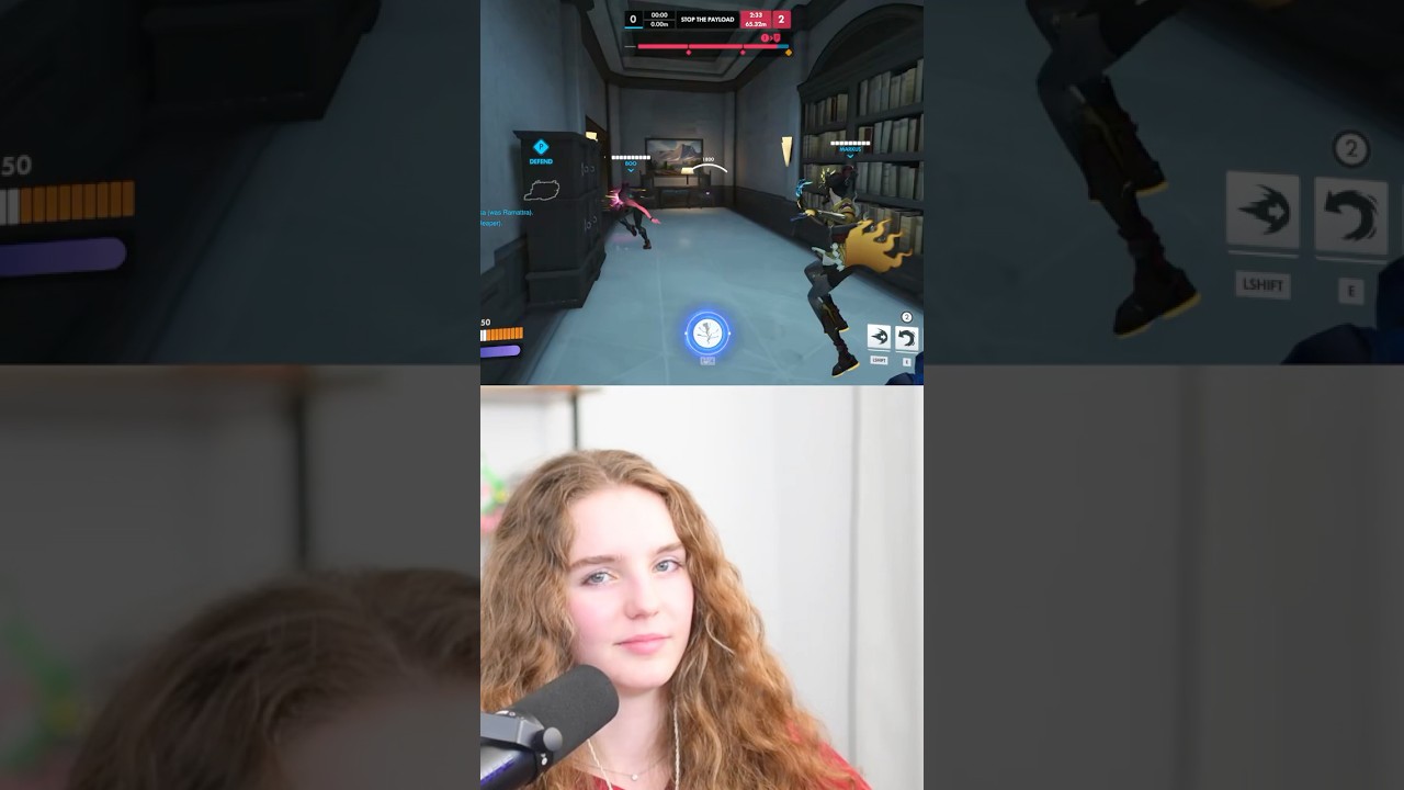 MAUGA Makes Ferb Rage... | #overwatch2 #overwatch #femalegamer #gaming #femalestreamer #twitch