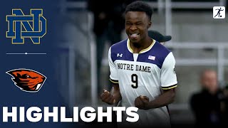 Notre Dame vs Oregon State | NCAA Men's College Cup Semi Final | Highlights - December 08, 2023 by NCAA Soccer Highlights 31,946 views 5 months ago 9 minutes, 11 seconds