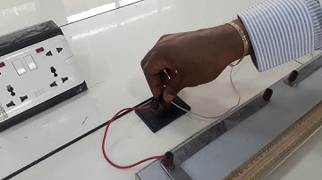 Experiment to determine the internal resistance of a cell using the Potentiometer method.
