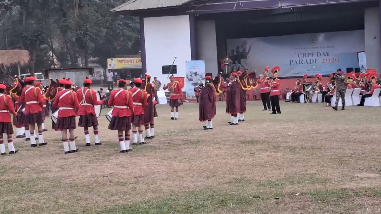 Crpf  personnel band  performance in Guwahati (Kalakshetra museum )🫡🫡
