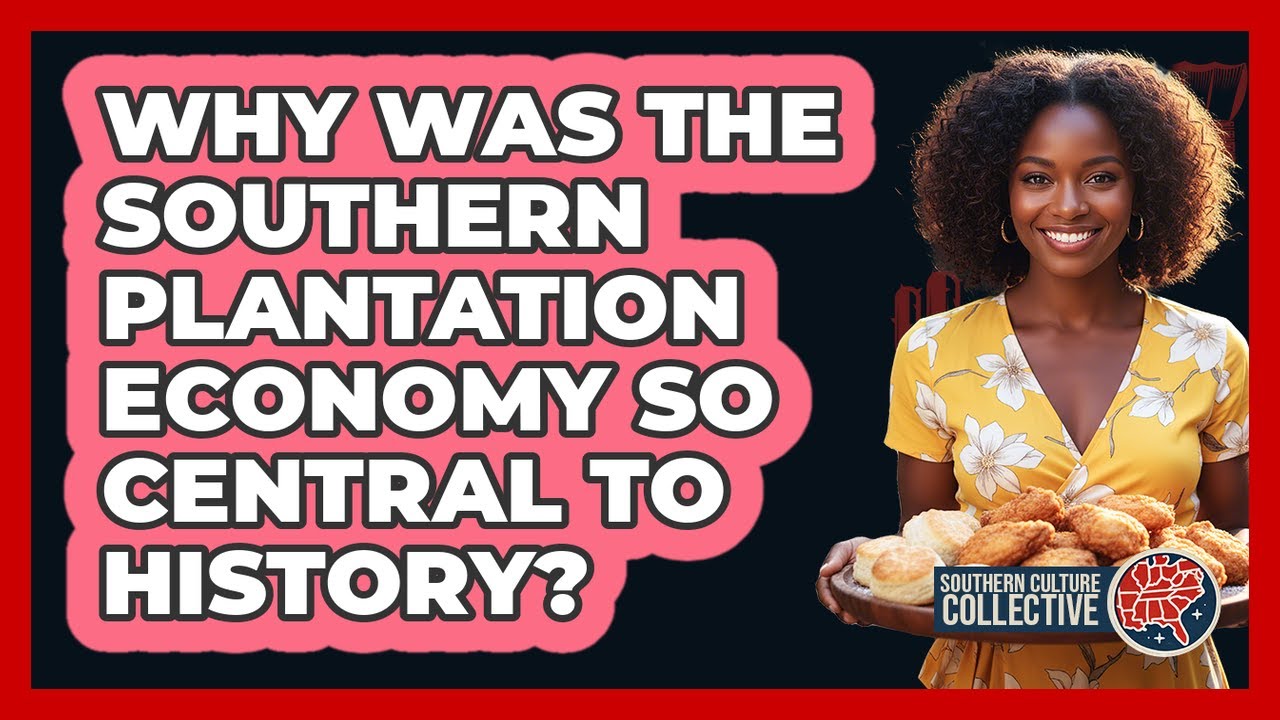 Why Was The Southern Plantation Economy So Central To History? - Southern Culture Collective