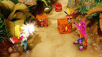 Crash and Coco Animations AFK (N. Sane Trilogy) | 1080p 60fps