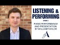 Capture de la vidéo Listening And Performing: Episode 3 - Beyond Music #2