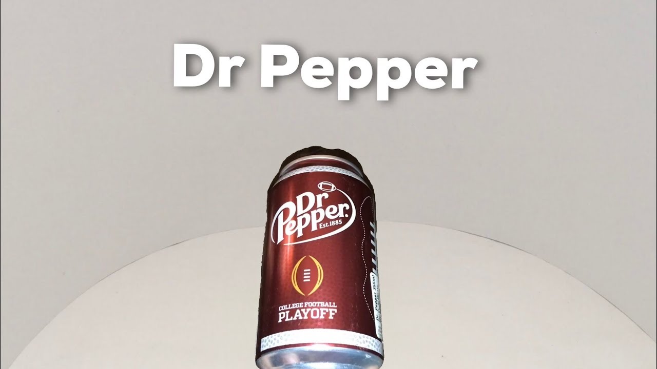 Dr Pepper 23 Flavours YouTube