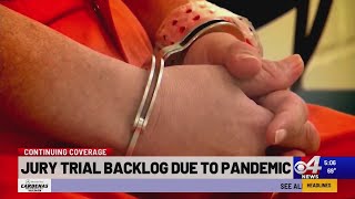 Jury trial backlog due to pandemic