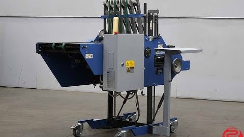 2005 MBO SAP 46L Vertical Stacker Delivery