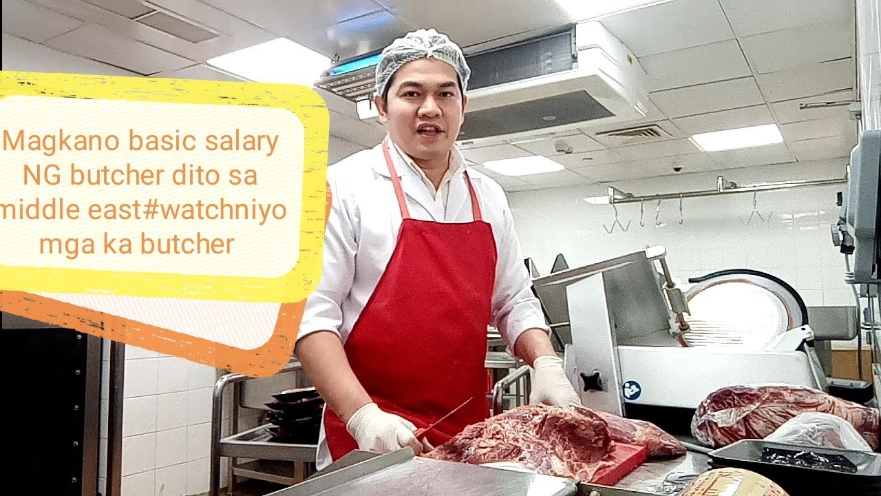 Magkano basic salary NG butcher dito sa middle east#watchniyo mga ka butcher #omanbutcherslife