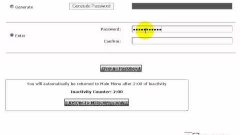 How to change my password using the password self service portal.