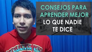 TIPS TO LEARN BETTER AND HAVE MORE MOTIVATION TO STUDY