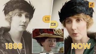 TITANIC Movie Characters Compared to Real Life Passengers, Reanimated with AI