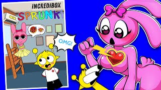 Making Incredibox Sprunki Game Book Pinki & Yellow Love Story Cute Big Book