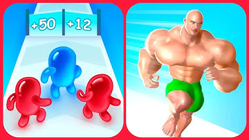 Muscle Rush🆚Join And Blob 3d New Levels Big New Update Max Walkthrough Android iOS Gameplay level999