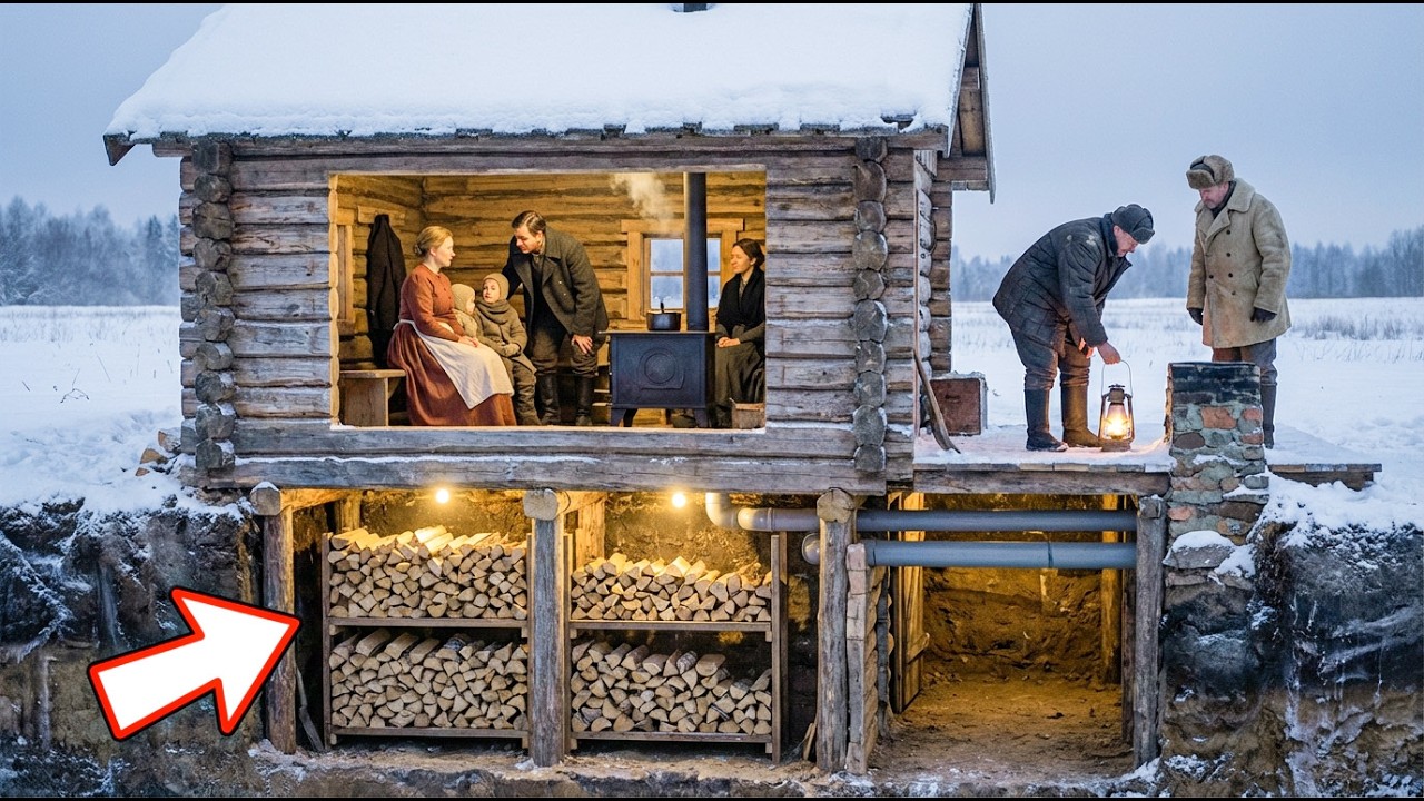 An Underground Wood Dryer They Hid — Until the Blizzard Hit