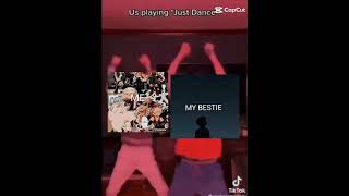 Me and my best vs Tanjiro and Yorichi. Dance battle #anime #kny