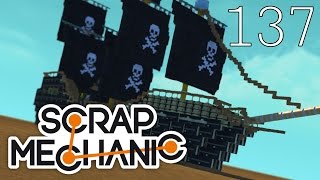 Scrap Mechanic [#137] Arrrrr! Najlepsze STATKI na morzu! Warsztat Steam! screenshot 2