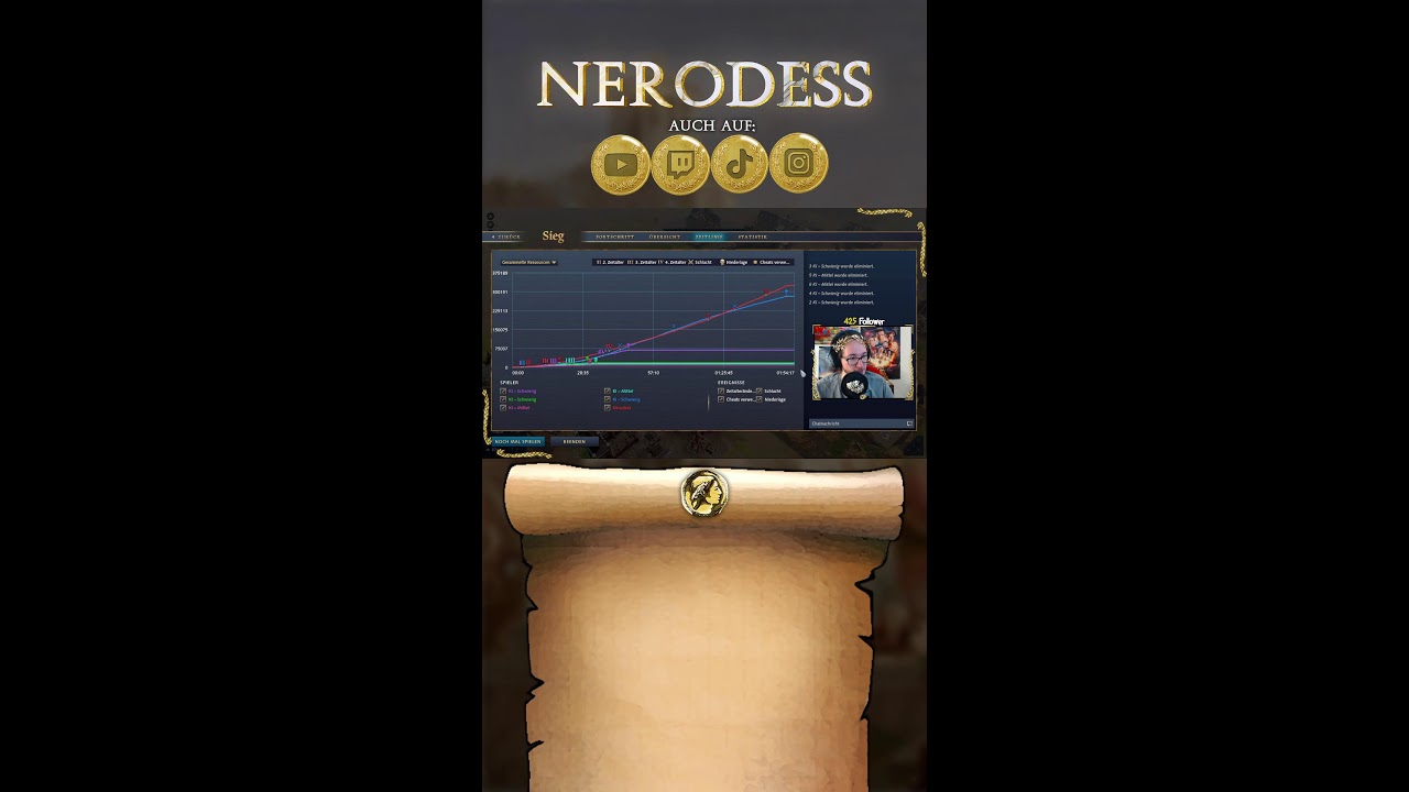 Schaut vorbei, der Imperator ist live! 