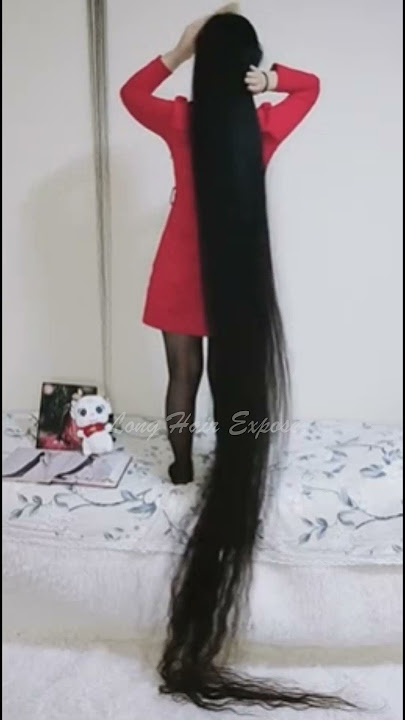 Long Hair Expose | #shortsvideo #longhair #longhairponytail #longhairasian  #domesticlonghair