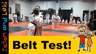 Purple Belt Test at Edge ATA (Taekwondo/Karate Kids) edited by an 8YO screenshot 1