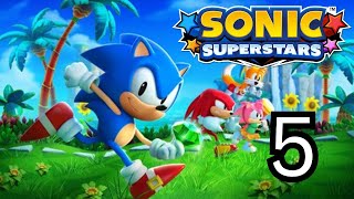 Sonic Superstars (PS5 HDR Gameplay - Part 5) (Lagoon City)