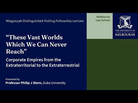 "These Vast Worlds Which We May Never Reach": 2026 ...