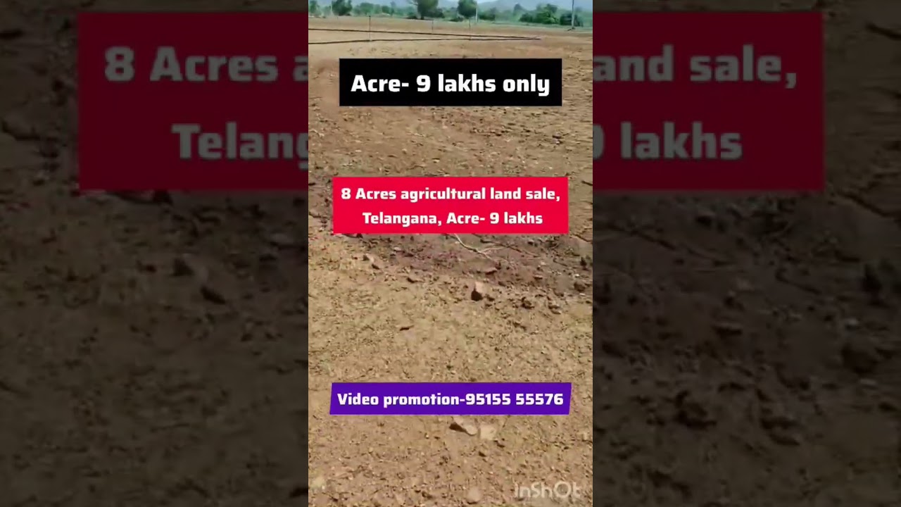 8 Acres of Agricultural Land for Sale || in Gadwal District, Telangana!