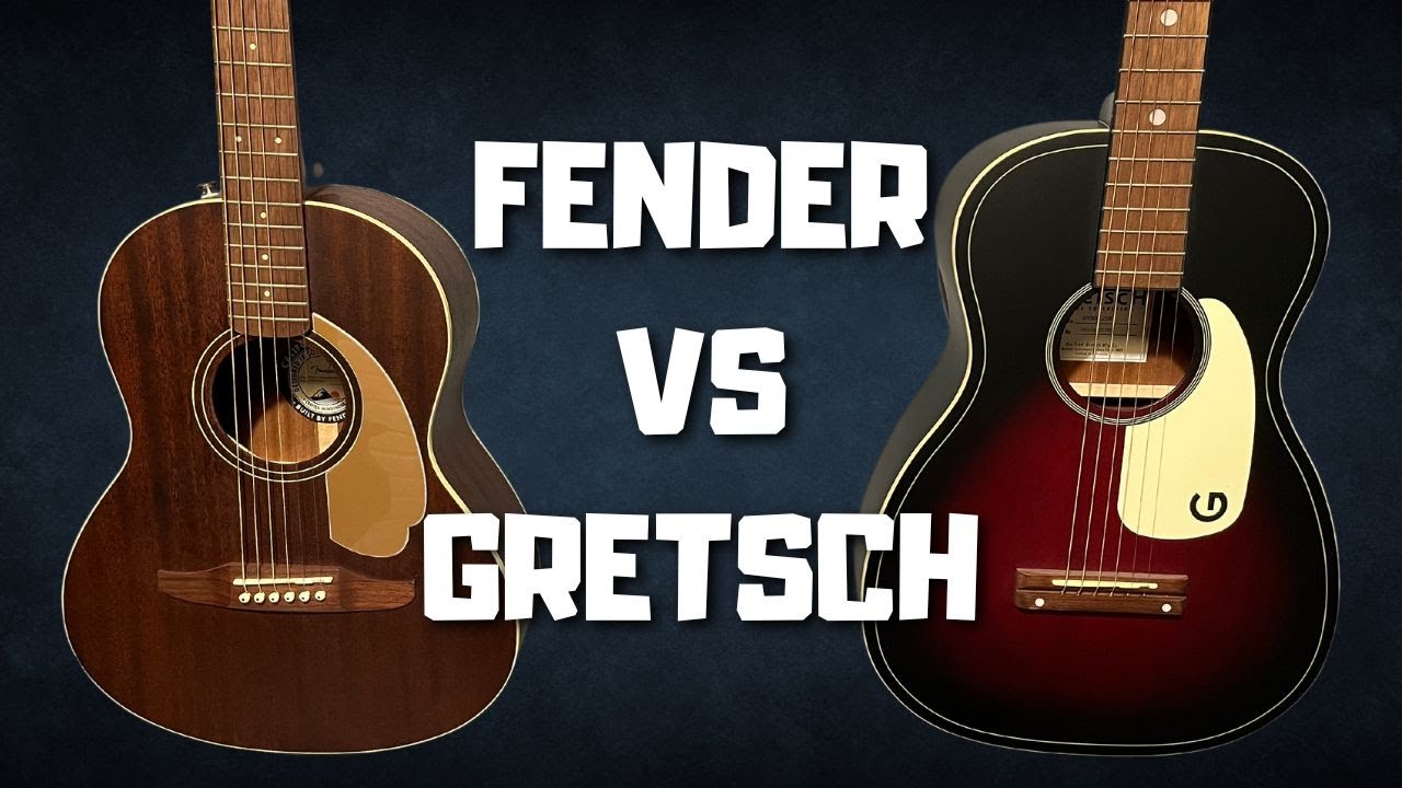 FENDER vs GRETSCH Which Acoustic Guitar Is Better? Sonoran Mini vs
