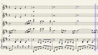 Concerning hobbits - flute choir or quartet