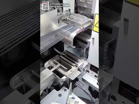 Multi Wire Terminal Crimping and Housing Insertion Machine for Simultaneous Processing