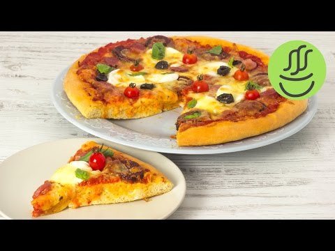 Pizza Tarifi - Pizza Hamuru - Evde Pizza Yapımı - Pizza Sosu