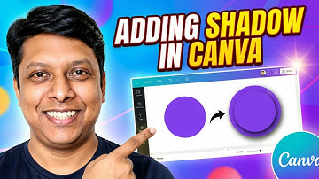 How to ADD Shadow in Canva Element | Canva Course for Beginners | 19