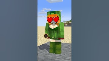 HELP Herobrine Draw CREEPERGIRL Challenge (Bones - Imagine Dragons) #minecraftanimation