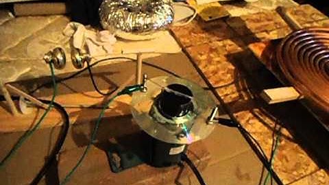 My first successful Rotary Spark gap