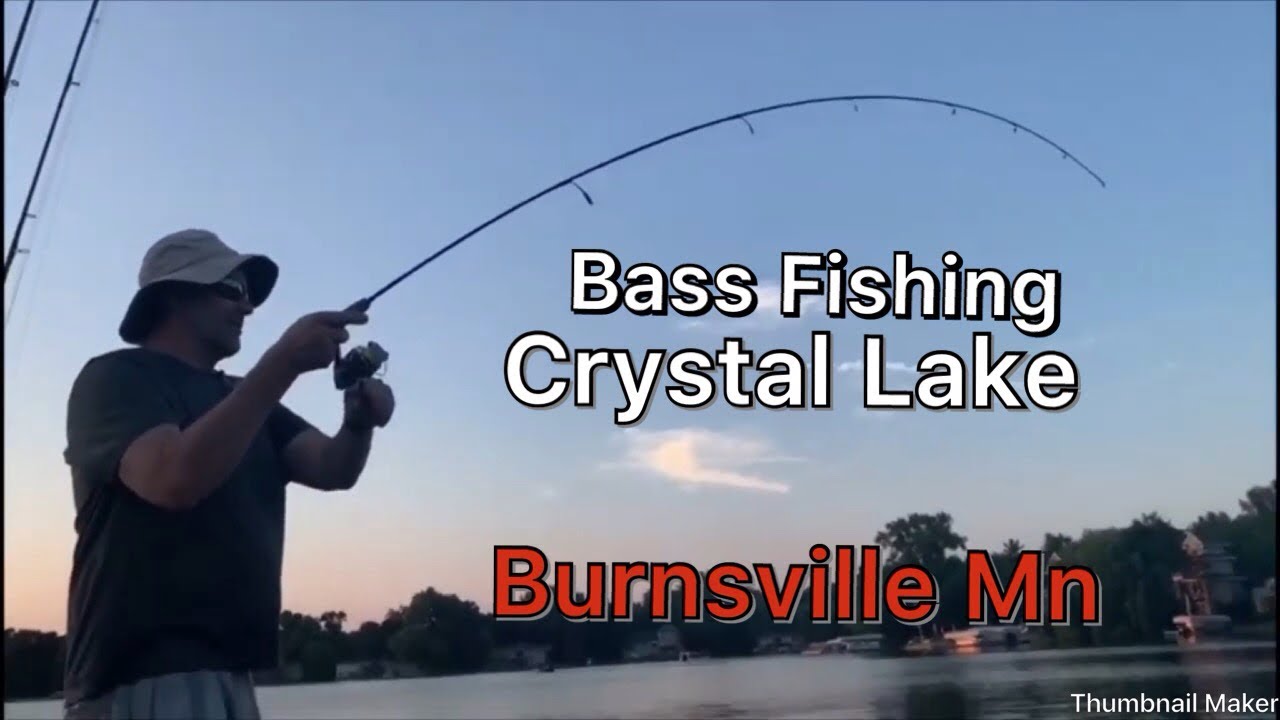 Bass Fishing Crystal Lake Burnsville Mn YouTube