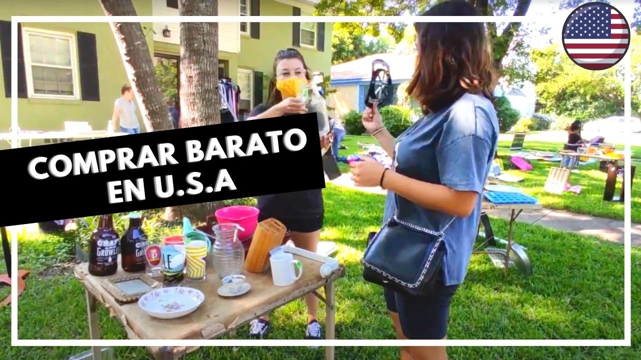 🏚 Cómo DECORAR barato low cost muebles USADOS en garage sales 😱 Vivir en Dallas Texas