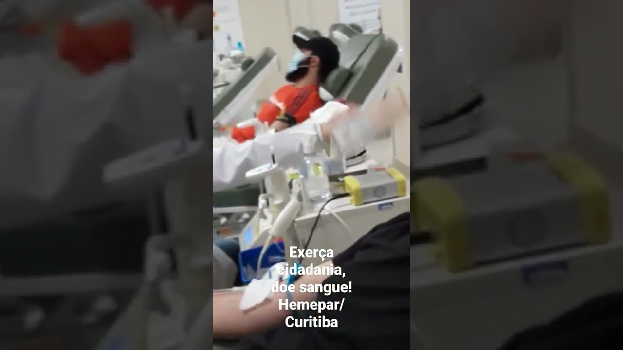 Exerça a cidadania! doe sangue! Hemepar Curitiba!