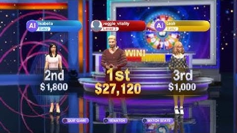 Wheel of Fortune® Ps4 Run Game 3