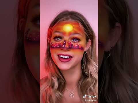 Sydney morgan tik tok Make up emoji challange