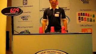 WSSA Kuala Lumpur Sport Stacking Championships on February 28, 2010. 333 Finals Division 25 & above