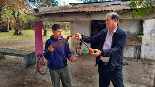 Hizo este RANCHITO en medio del CAMPO, crió 7 HIJOS sin lujos y con TOTAL TRANQUILIDAD | E. Ríos 