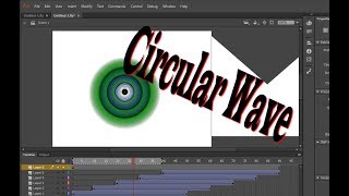022 - Animate cc - Circular wave
