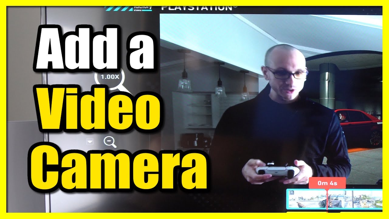 How to Add Camera Overlay to Video Clips on PS5 (Sharefactory Tutorial)