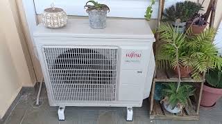 Fujitsu Asyg24kmta, cooling mode, 40C outside @600W